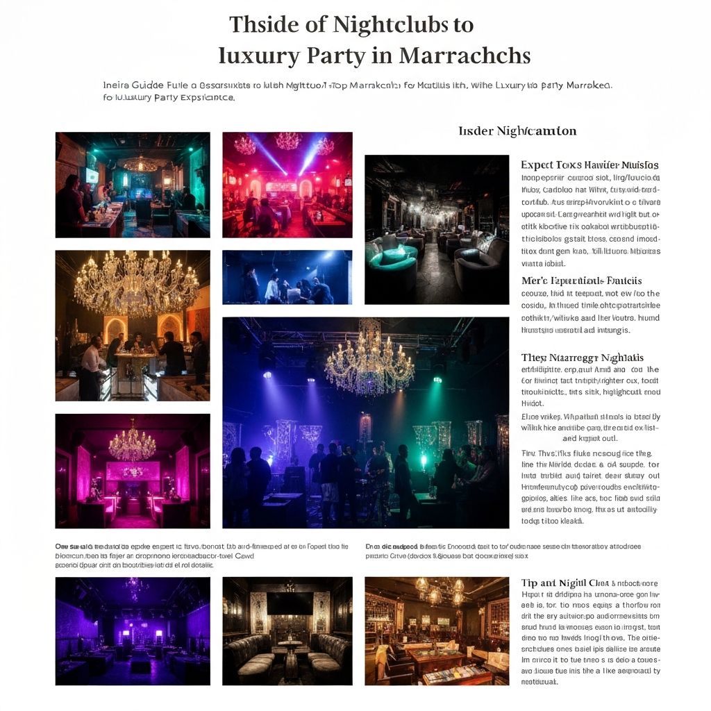 Les 10 Meilleurs Clubs de Marrakech en 2025